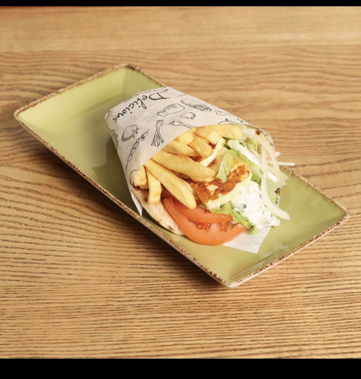 Pita Halloumi