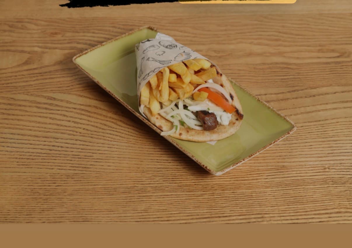 Pita Lamb Souvlaki