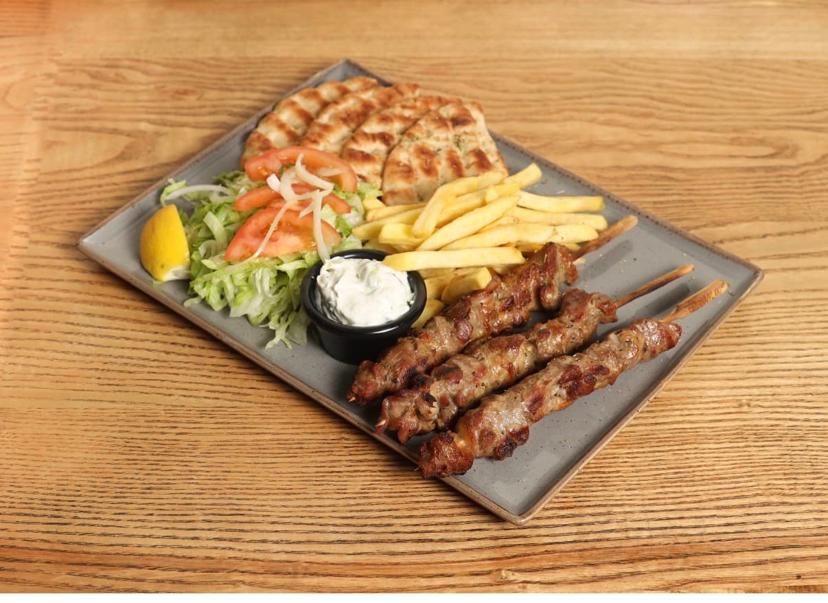 Merida Lamb Souvlaki